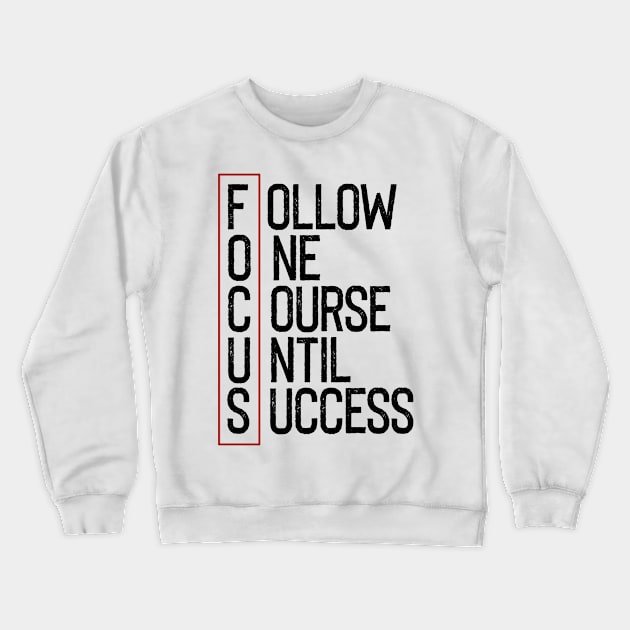 focus Crewneck Sweatshirt by hilu